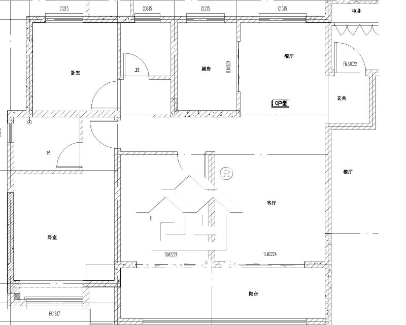 廬江美的城施工戶型圖 廬江美的城施工戶型圖